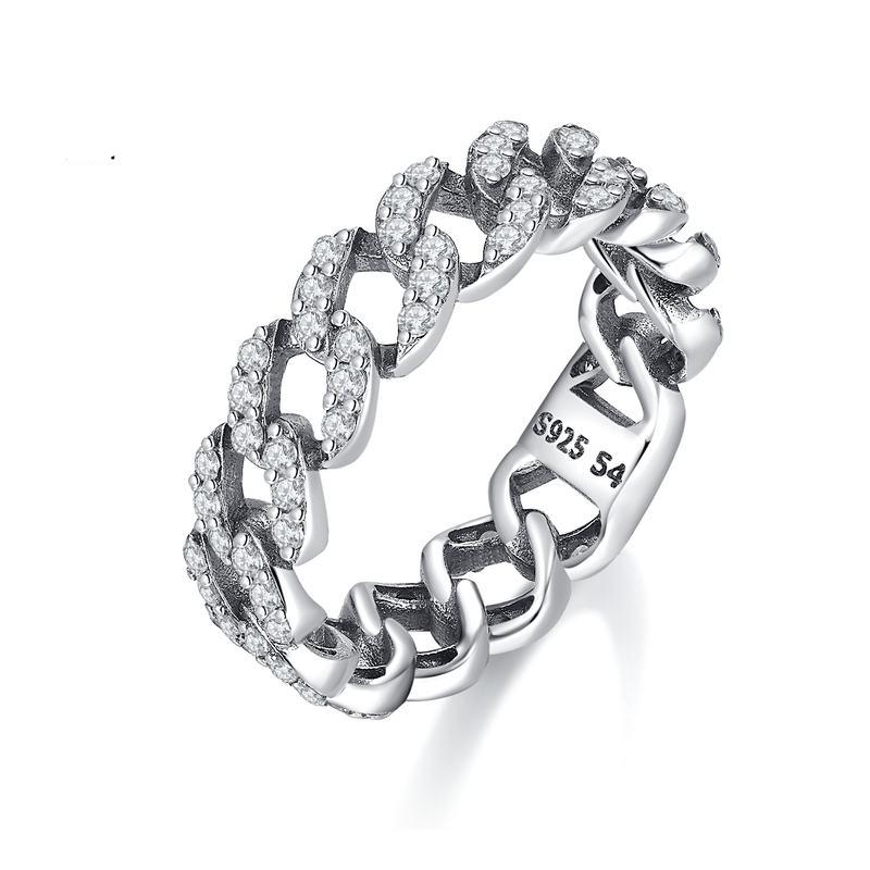 925 Silver Ring Pink Heart Zircon Shining Bow Ring Original 925 Silver Ring Pink Heart Zircon Shining Bow Ring Original